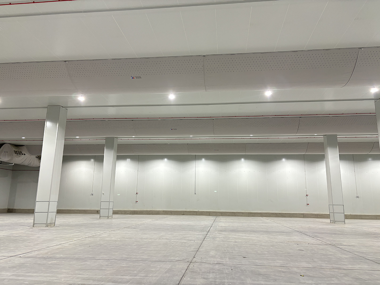 Fabric Ducting System Applied to the Cold Chain Logistics Project at the Urumqi Consolidation Center for China-Europe Railway Express Fabric Ducting System Applied to the Cold Chain Logistics Project at the Urumqi Consolidation Center for China-Europe Railway Express